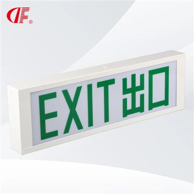 Hong Kong 600 mm povrchová obojstranná udržiavaná LED skrinka EXIT
