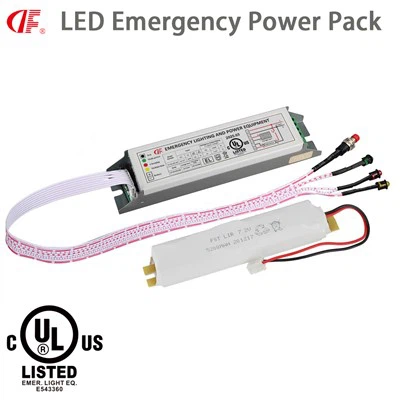 Certifikát UL 168-30D-200 10W - Núdzový ovládač LED - Záložná batéria 90 minút – ideálne pre nástenné súpravy a lineárne svetlá a výparníky